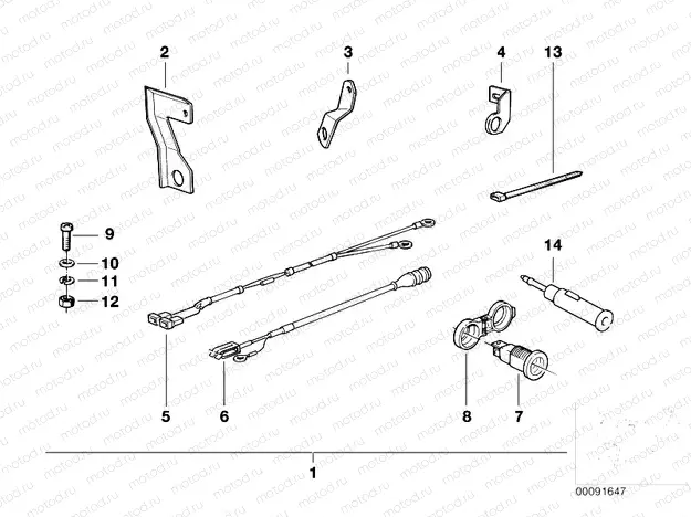 Retrofit kit, socket