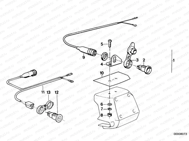 Retrofit kit, socket