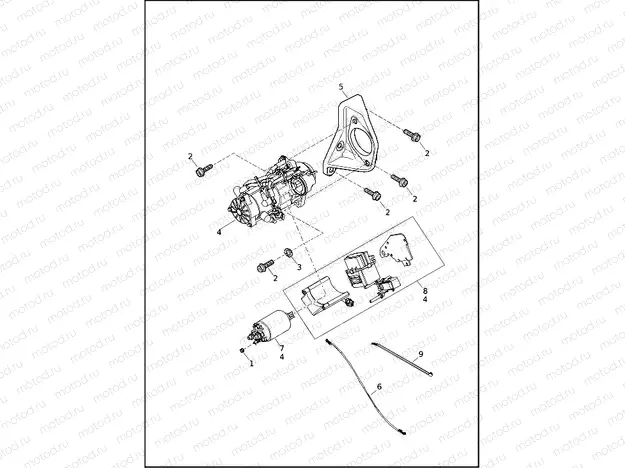 REVERSE MOTOR