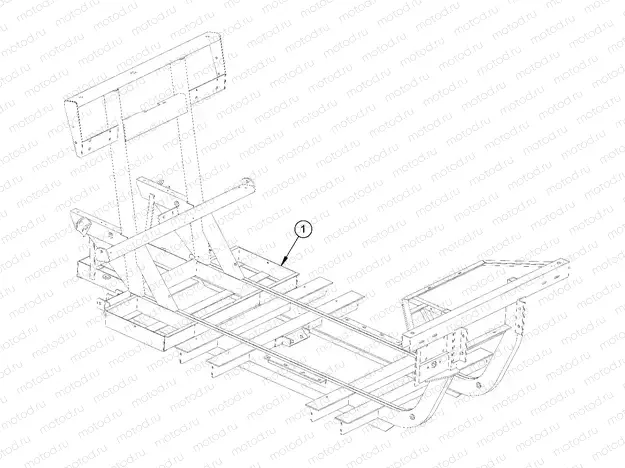 RH DRIVE | RH DRIVE, FRAME, 4 PASSENGER - e4 (49GEMRHDRIVE11FRAMEE4)
