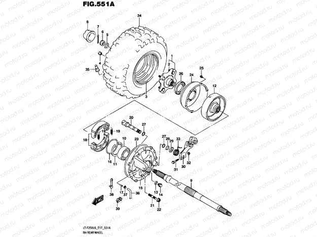 RH REAR WHEEL
