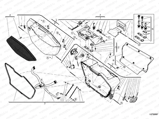 RIGHT PANNIER » ACCESSORIES