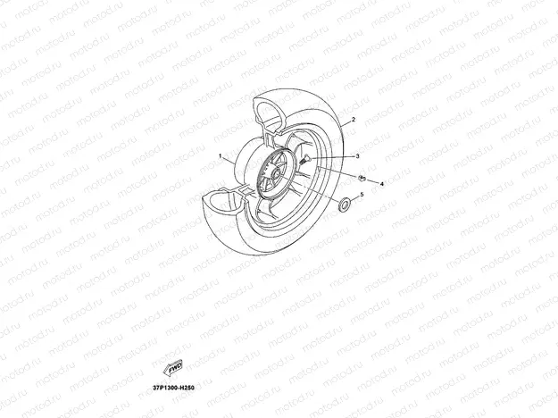 ROUE ARRIERE