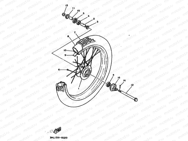 ROUE AVANT