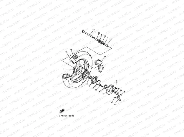 ROUE AVANT