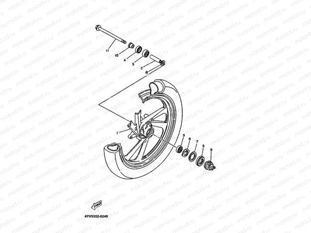ROUE AVANT