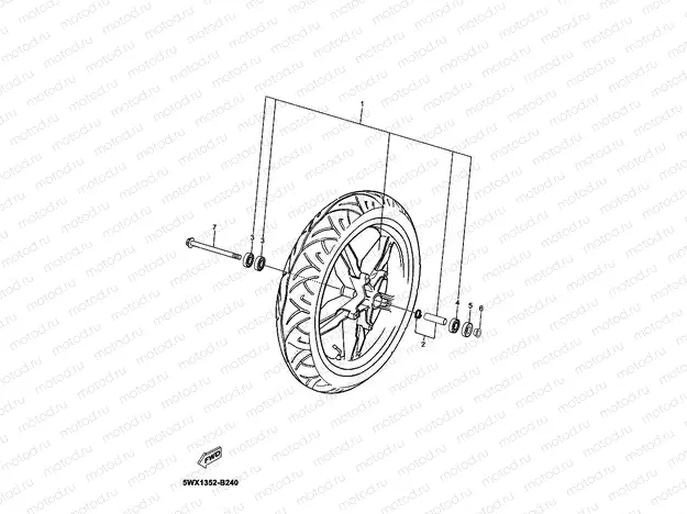 ROUE AVANT