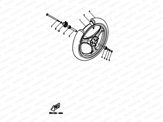 ROUE AVANT