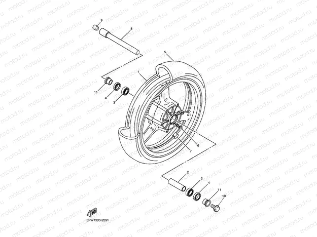 ROUE AVANT