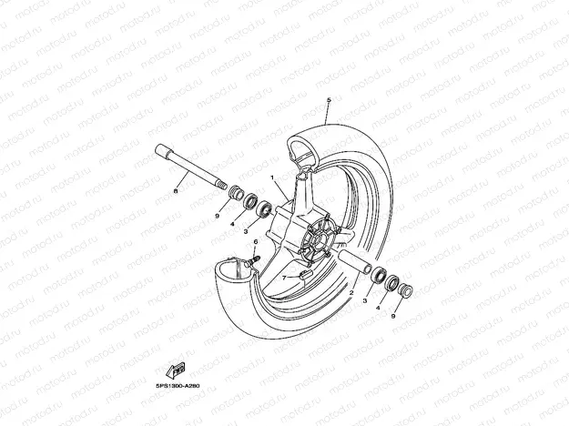 ROUE AVANT