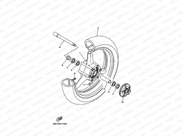 ROUE AVANT