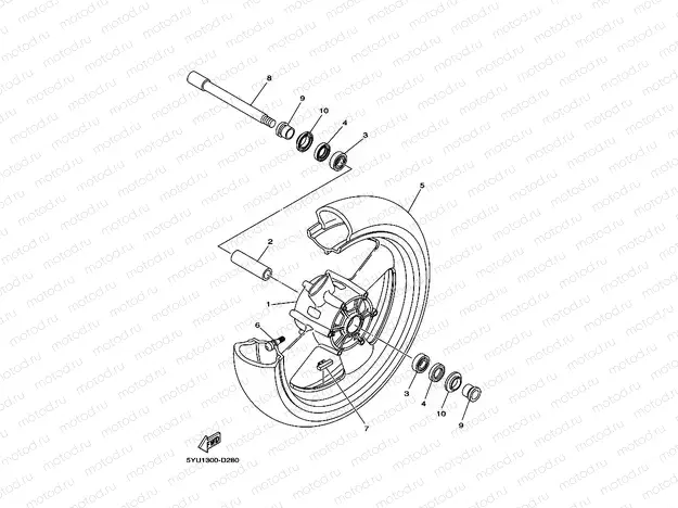 ROUE AVANT