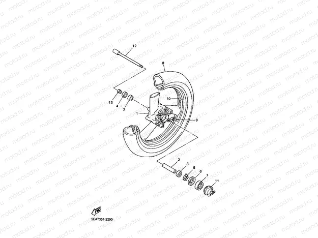 ROUE AVANT
