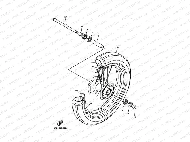 ROUE AVANT