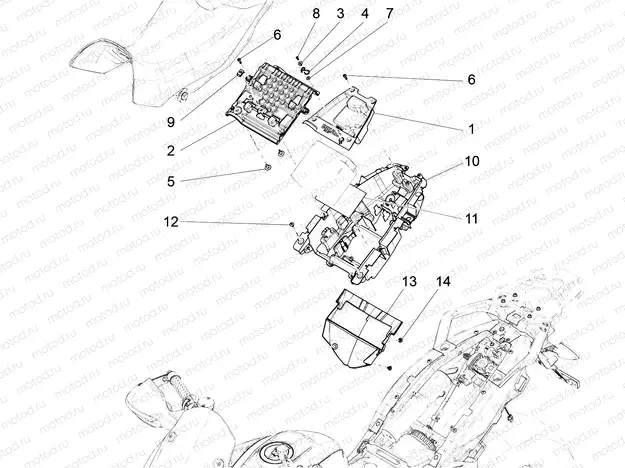 Saddle compartment
