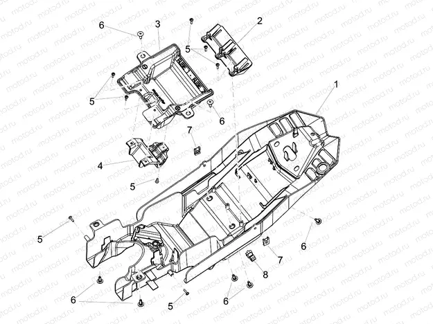 Saddle compartment