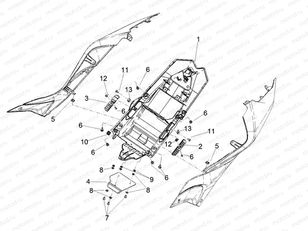 Saddle compartment