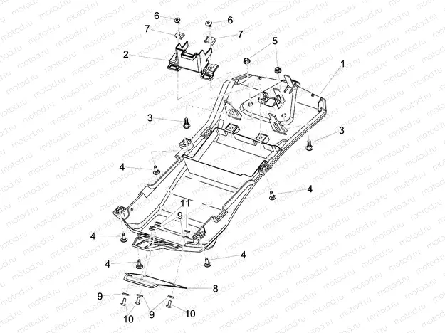 Saddle compartment