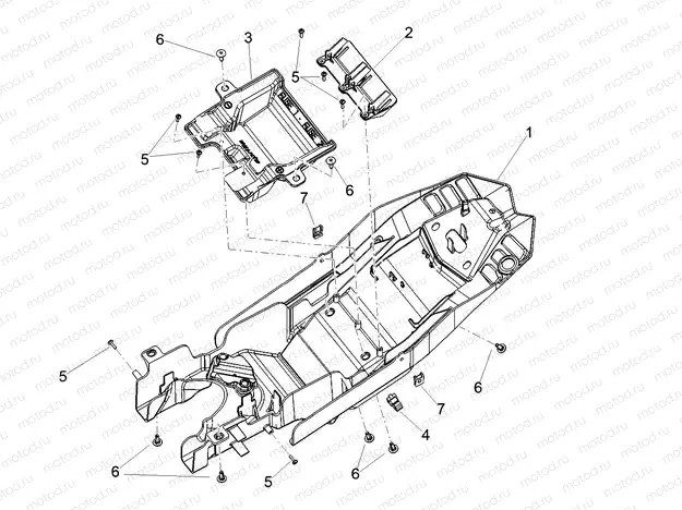 Saddle compartment