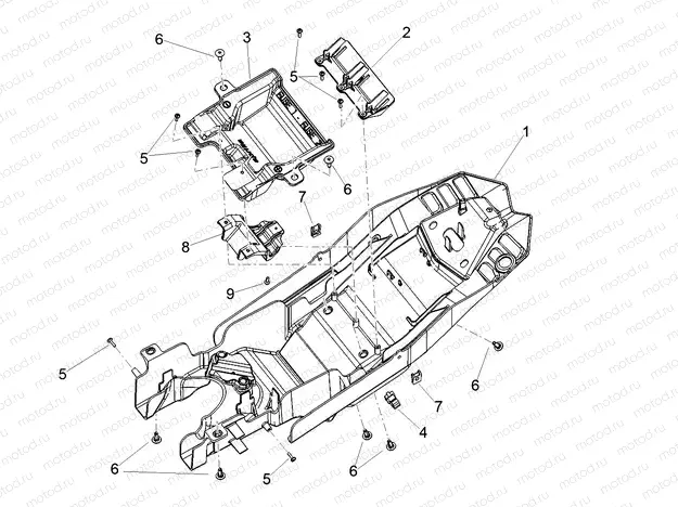 Saddle compartment