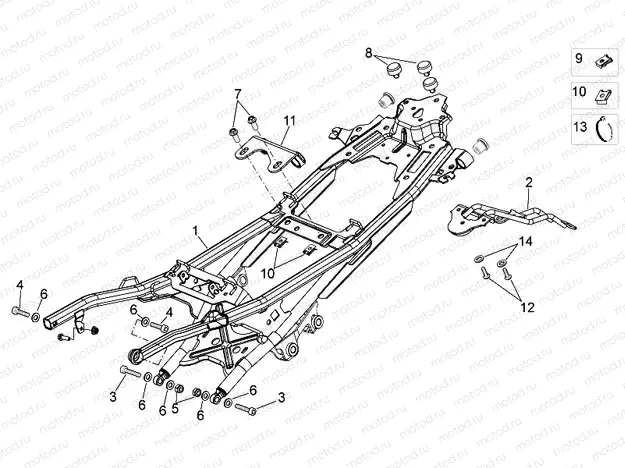Saddle support