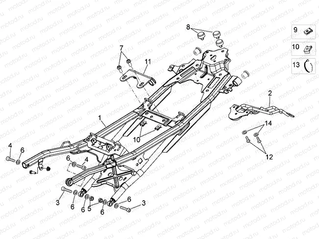 Saddle support