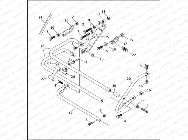 SADDLEBAG GUARDS (2 OF 2)