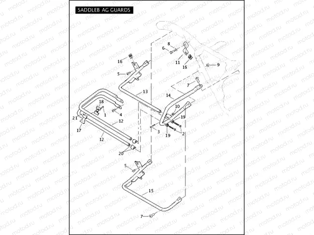 SADDLEBAG GUARDS