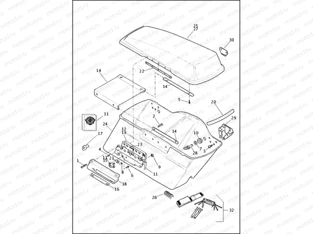 SADDLEBAGS (2 OF 3)