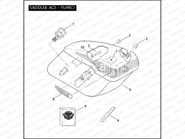 SADDLEBAGS - FLHRCI