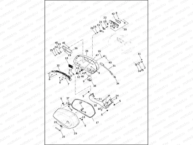 SADDLEBAGS - FLSB (1 OF 2)