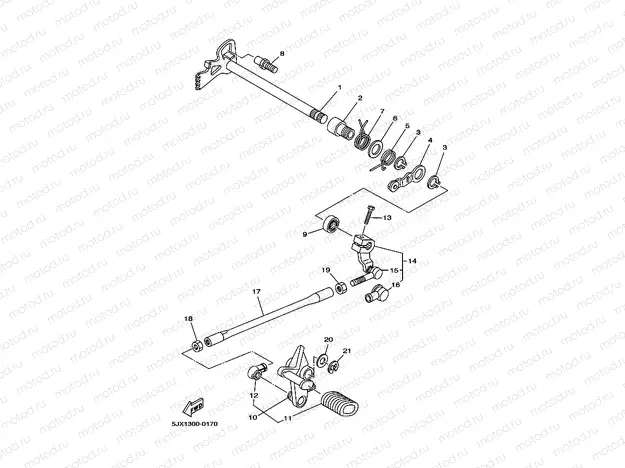 SCHALTWELLE & SCHALTPEDAL