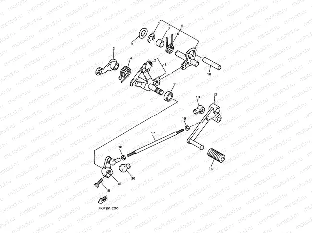 SCHALTWELLE & SCHALTPEDAL