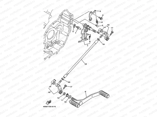SCHALTWELLE & SCHALTPEDAL