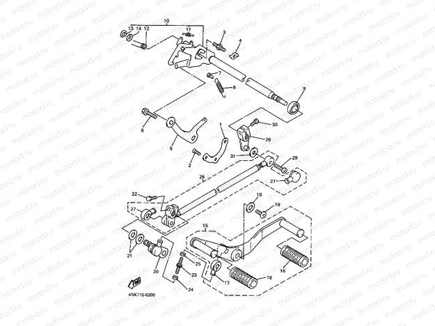 SCHALTWELLE & SCHALTPEDAL
