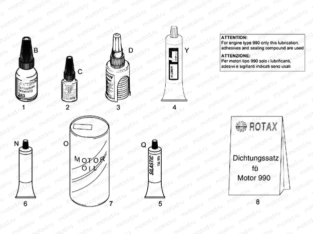 Sealing and lubricating agents
