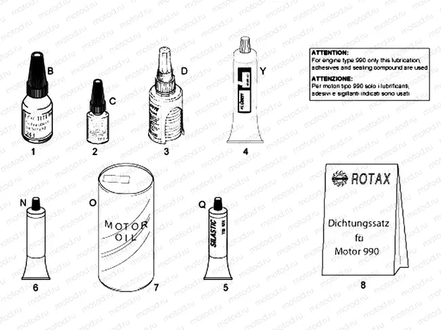 Sealing and lubricating agents