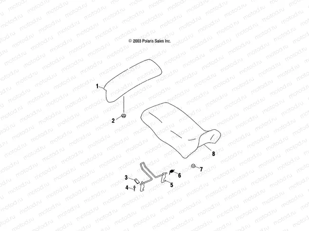 SEAT - A04JD50AA/AB/CA (4985938593A09) | SEAT - A04JD50AA/AB/CA (4985938593A09)