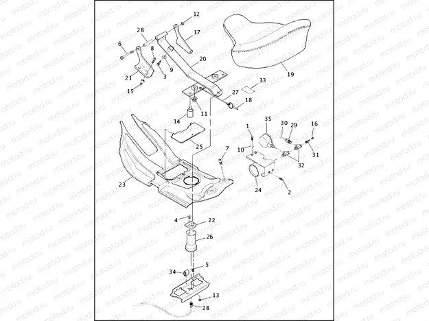SEAT - AIR CUSHION