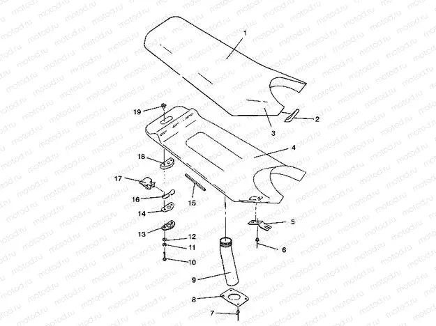 SEAT ASSEMBLY SL 750 / B934070 (4924752475007A) | SEAT ASSEMBLY SL 750 / B934070 (4924752475007A)