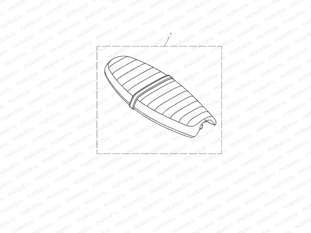 Seat, Bench, Ribbed, Black