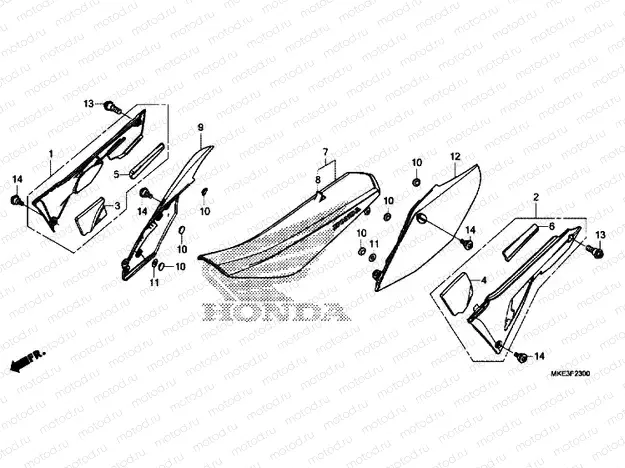 SEAT / SIDE COVER