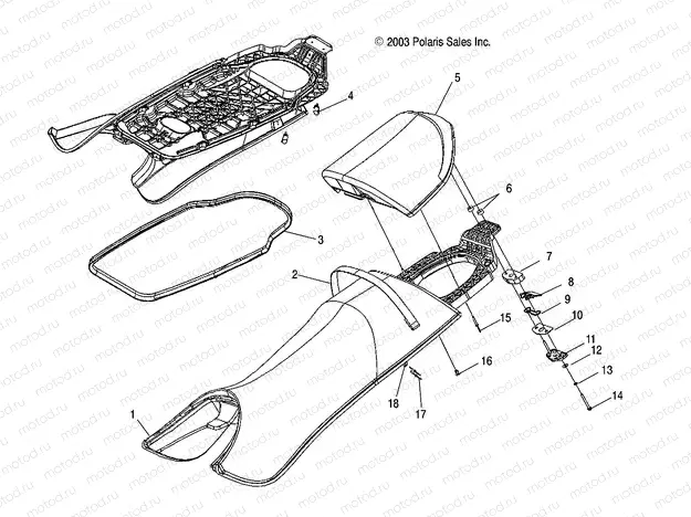 SEAT - W045297DA/IA/IB (4990519051A11) | SEAT - W045297DA/IA/IB (4990519051A11)