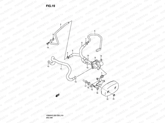 SECOND AIR (MODEL K5/K6/K7/K8)