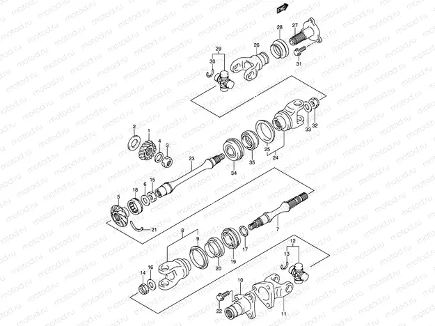 SECONDARY DRIVE