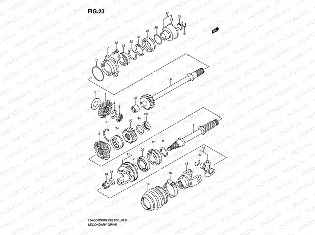 SECONDARY DRIVE