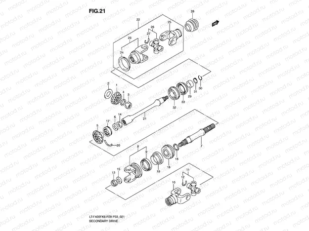 SECONDARY DRIVE
