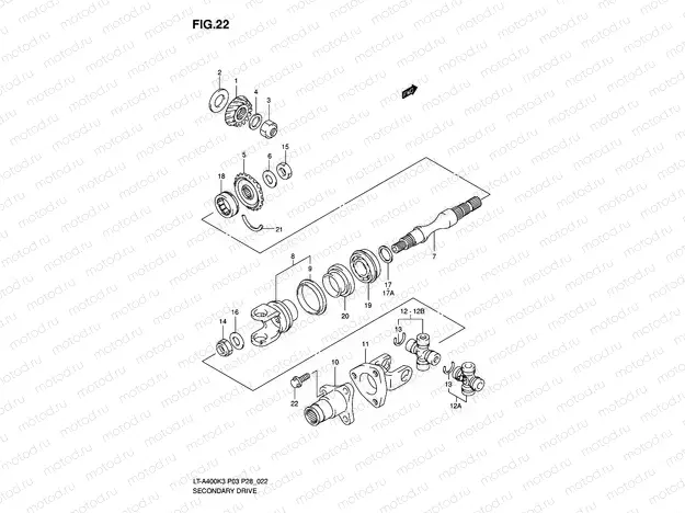 SECONDARY DRIVE