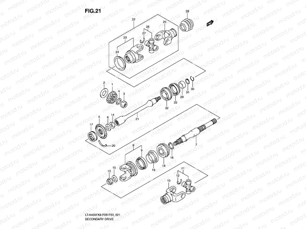 SECONDARY DRIVE