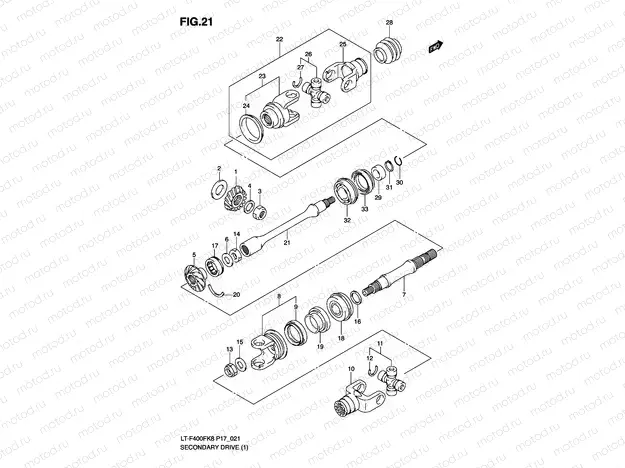 SECONDARY DRIVE (P17)